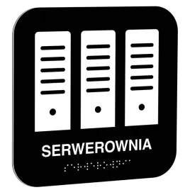tabliczka-serwerownia-16x16-cm-czarna-z-napisem-or-braille-dla-niewidomych