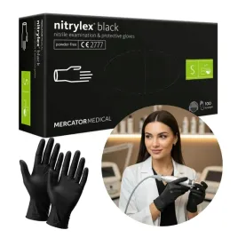 rekawice-ochronne-nitrylex-black-100-szt-nitrylowe-bezpudrowe-czarne-s