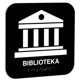 tabliczka-biblioteka-16x16-cm-czarna-z-napisem-or-braille-dla-niewidomych