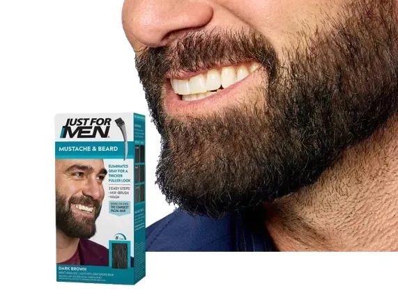 M45 - Ciemny Brąz - Just For Men Farba do Brody przywraca naturalny kolor