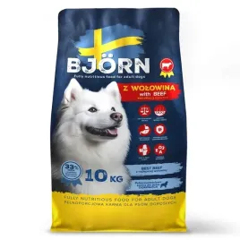 sucha-karma-dla-psa-bjorn-premium-adult-z-wolowina-33percent-miesa-10-kg-bez-gmo