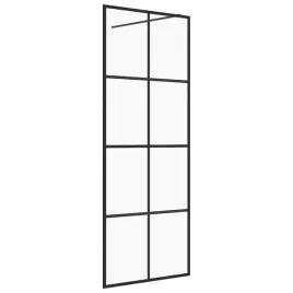 vidaxl-scianka-prysznicowa-przezroczyste-szklo-esg-80x195-cm-czarna