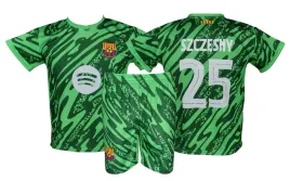 szczesny-barcelona-stroj-pilkarski-koszulka-spodenki-zielony-rozmiar-152