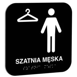 tabliczka-szatnia-meska-16x16-cm-czarna-z-napisem-or-braille-dla-niewidomych