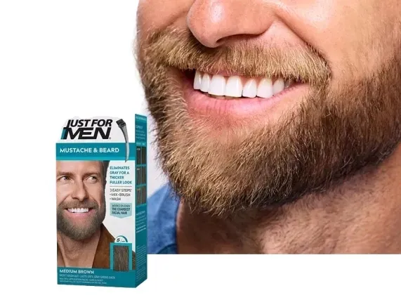 M35 - Średni Brąz - Just For Men Farba do Brody przywraca naturalny kolor