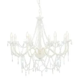 zyrandol-z-koralikami-bialy-8-zarowek-e14-lumarko