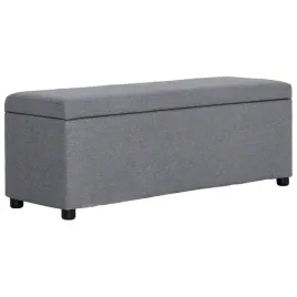 lawka-ze-schowkiem-116-cm-jasnoszara-poliester-lumarko