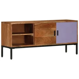 vidaxl-szafka-pod-tv-miodowy-braz-i-szary-110x30x50-cm-lita-akacja