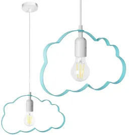 lampa-sufitowa-wiszaca-chmurka-niebieska-dla-dzieci-e27