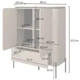 komoda-elbo-42-congo-kolor-frontow-cappucino