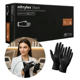 rekawice-ochronne-nitrylex-black-100-szt-nitrylowe-bezpudrowe-czarne-xl