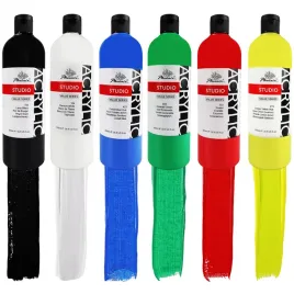 farby-akrylowe-500-ml-6-popularnych-kolorow-duzy-zestaw-farb-akrylowych