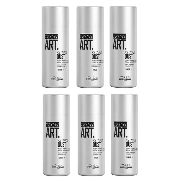 Loreal Super Dust puder 6x7g na objętość od nasady do włosów