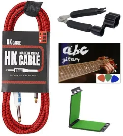 kabel-gitarowy-3m-jack-6-3-przewod-instrumentalny-6-x-dodatki-czerwony