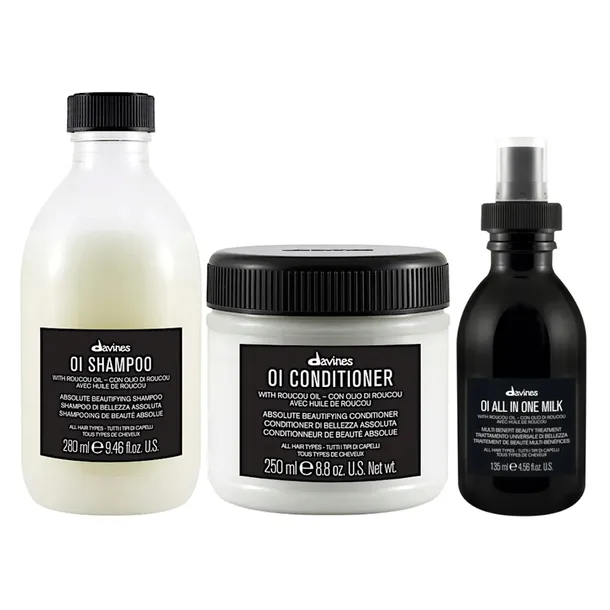 DAVINES OI OIL SZAMPON NAWILŻAJĄCY WŁOSY 2X280ML