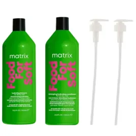 matrix-food-for-soft-szampon-1000-ml-odzywka-1000-ml-2x-pompka-odbudowa