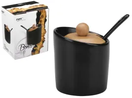 cukiernica-bona-ceramika-czarna-z-bambusowa-pokrywka-i-lyzeczka