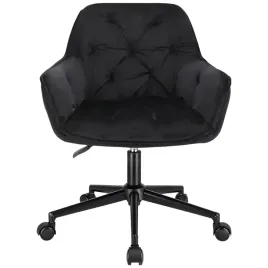 fotel-obrotowy-welurowy-do-salonu-czarny-metalowa-podstawa-krzeslo-biurowe