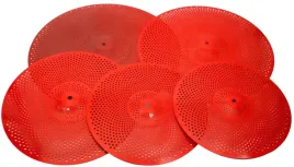 ciche-talerze-perkusyjne-zestaw-2x14-161820-talerz-perkusyjny-czerwone