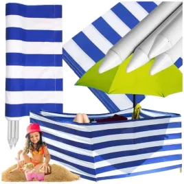 zaslona-plazowa-10-metrow-parawan-plazowy-na-plaze-pasy-uv-paliki-metalowe