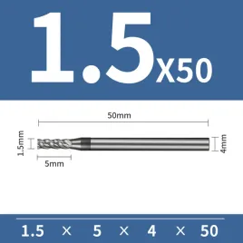 frez-trzpieniowy-4-ostrzowy-vhm-hypercut-rozmiar-o1-5x5x4dx50l