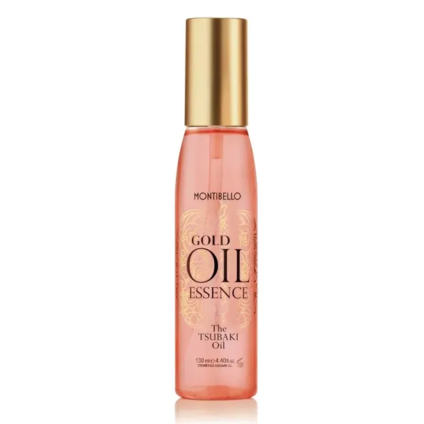 Montibello Gold Oil essence olejek 130ml do włosów rozświetlający tsubaki