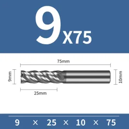 frez-trzpieniowy-4-ostrzowy-vhm-hypercut-rozmiar-o9x25x10dx75l
