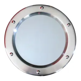 bulaj-okragly-320mm-stal-nierdzewna-szczotkowana-szklo-przejrzyste