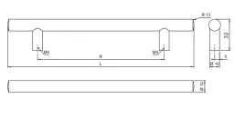 uchwyt-relingowy-reling-l-512-a100-l-512-592mm-mat-chrom