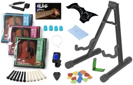 40-x-akcesoria-do-gitary-akustycznej-struny-statyw-stroik-kostki-inne