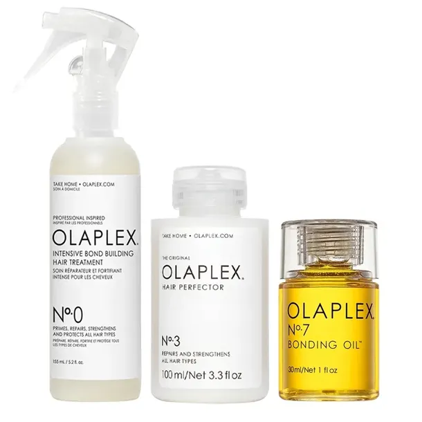 OLAPLEX NO.0 NO.3 NO.7 ZESTAW OLEJEK KURACJA