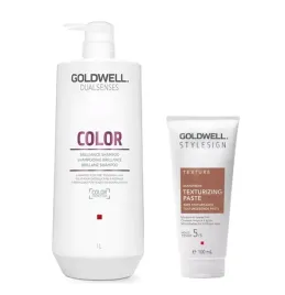 goldwell-roughman-pasta-matujaca-100-ml-color-brilliance-szampon-1000-ml