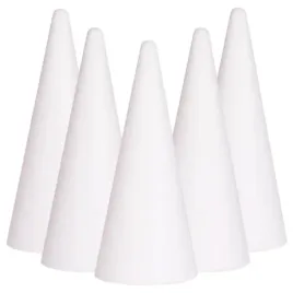 stozek-styropianowy-37cm-styropian-5szt-stozki-dekoracje-swiateczne-choinki