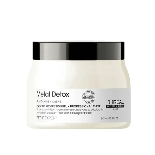 LOREAL METAL DETOX MASKA NEUTRALIZUJĄCA METALE 500ML OCHRONA WŁOSÓW