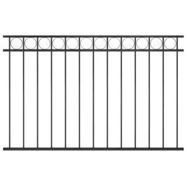 vidaxl-panel-ogrodzeniowy-stalowy-17-x-1-m-czarny