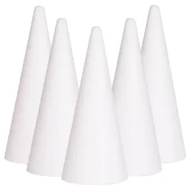 stozek-styropianowy-37cm-stozki-dekoracje-swiateczne-choinki-styropian-5szt