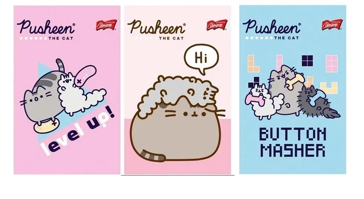 notes-a6-50-k-kratka-pusheen-unipap-kolor-wielokolorowy