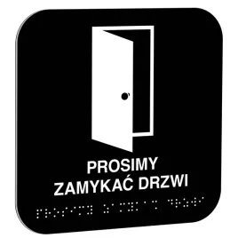 tabliczka-prosimy-zamykac-drzwi-16x16-cm-czarna-or-braille-dla-niewidomych