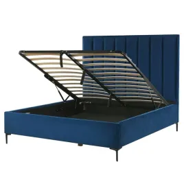 lozko-z-pojemnikiem-welurowe-140-x-200-cm-niebieskie-sezanne