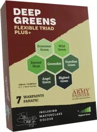 the-army-painter-flexible-triad-plus-deep-greens-zestaw-7-farbek-18ml