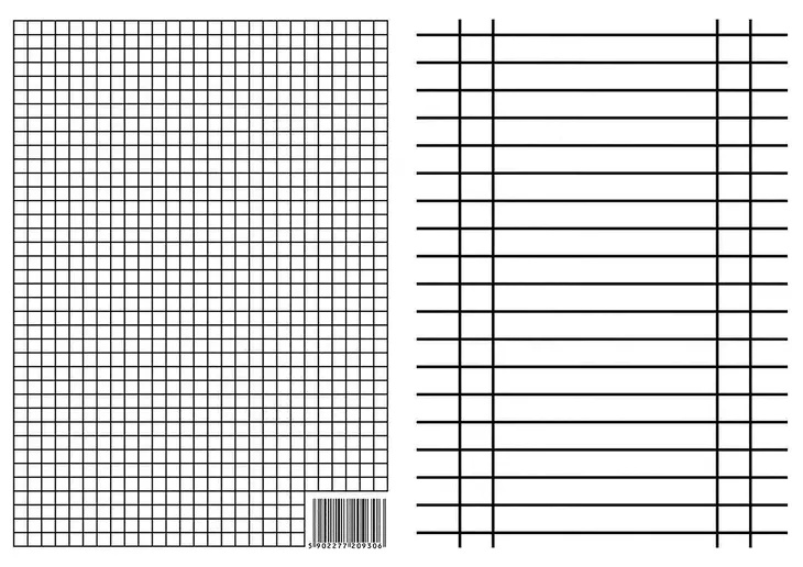 ryga-liniuszek-format-a5-dwustronna-kratka-linia-interdruk-stan-nowy-marka-interdruk