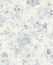 tapeta-winylowa-na-flizelinie-kwiaty-niebieskie-kwiatki-w-angielskim-stylu