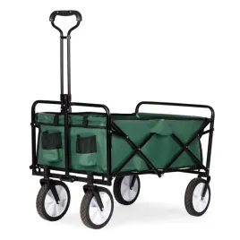 skladany-duzy-wozek-ogrodowy-plazowy-turystyczny-transportowy-zielony-bauer