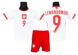 lewandowski-stroj-pilkarski-sportowy-koszulka-spodenki-rozmiar-140