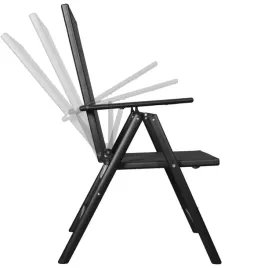 nowoczesne-skladane-metalowe-krzeslo-ogrodowe-z-regulacja-oparcia-czarne