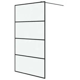 vidaxl-scianka-prysznicowa-czarna-115x195-cm-mrozone-szklo-esg