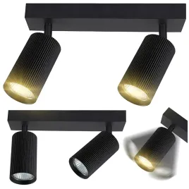 lampa-sufitowa-kinkiet-led-scienny-spot-regulowany-2x-gu10-oprawa-czarna