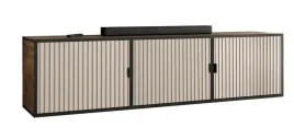 szafka-rtv-veli-3-dab-craft-kaszmir-ryflowany-z-polka-uchwyt-cz-zamknieta