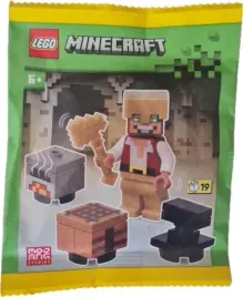 lego-saszetka-polybag-minecraft-zloty-bohater-kowadlo-stol-piec-472506