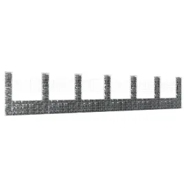 vidaxl-ogrodzenie-gabionowe-z-7-slupkami-zelazo-740x20x150-cm